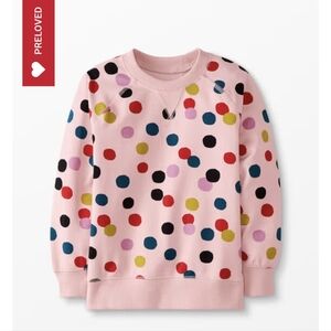 Colorful Polka Dot Sweatshirt